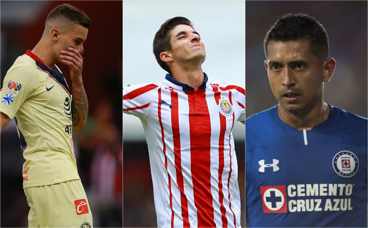 Ninguno de los grandes de México obtuvo tres puntos en la misma fecha.