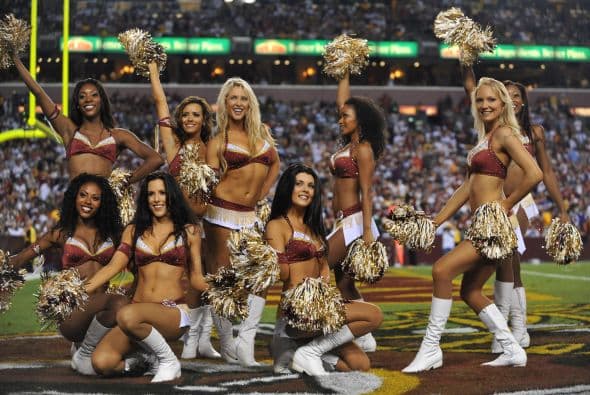 Las figuras más bellas y sexys las encuentras en el emparrillado de la NFL, ¡las cheerleaders! 
