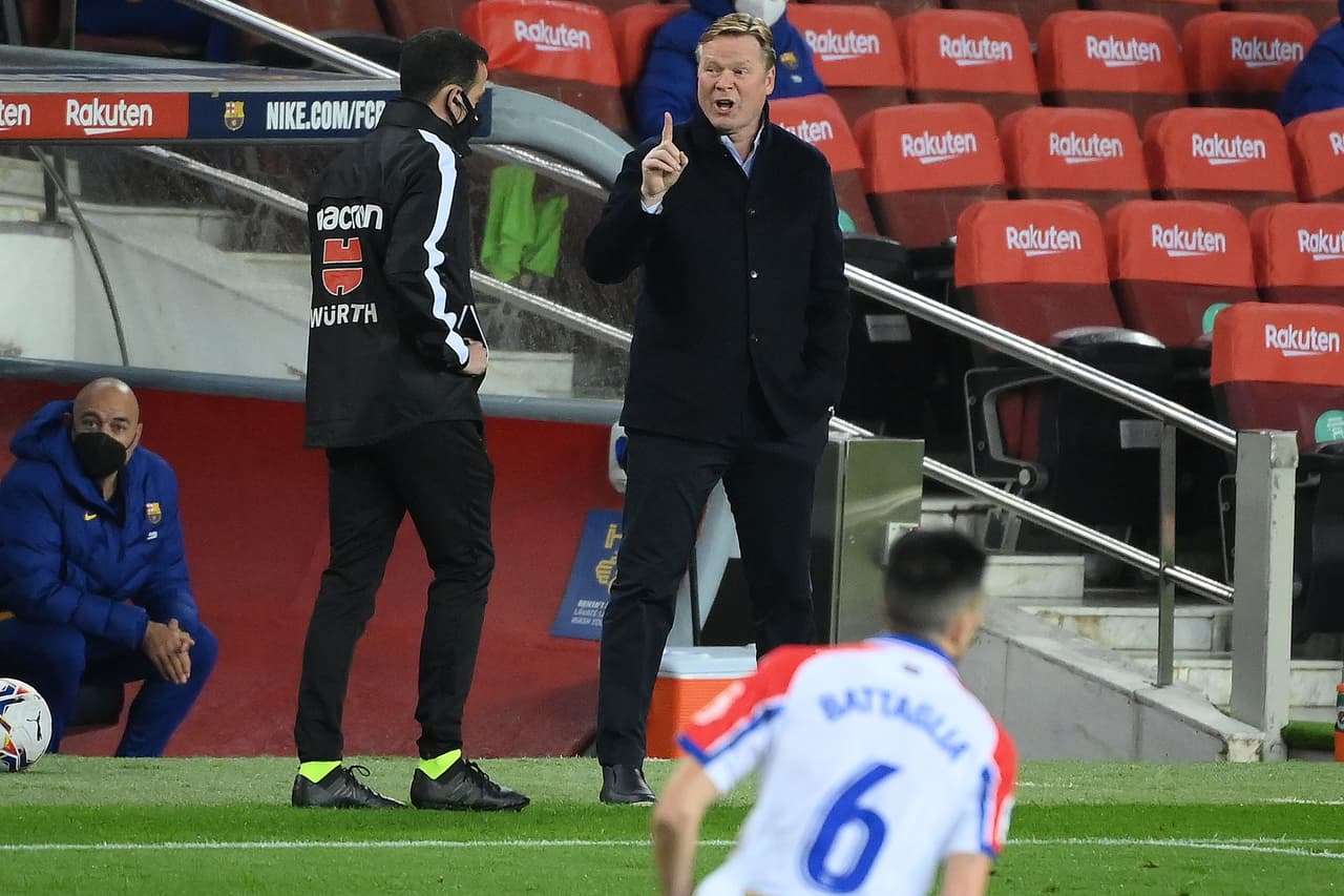Ronald Koeman: "No se acaba el mundo por un partido perdido"