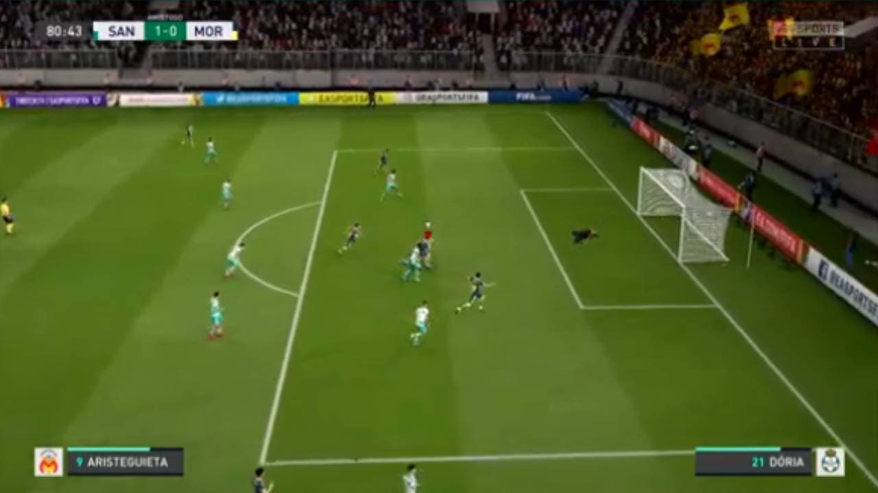 Santos falló un penal y el empate a un gol pone en peligro su clasificación a la Fiesta Grande del futbol virtual.