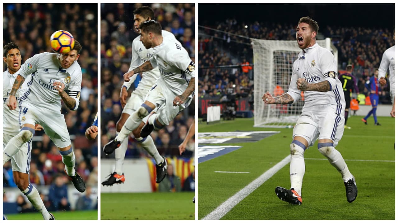 Al minuto 90 apareció el frentazo del de siempre.