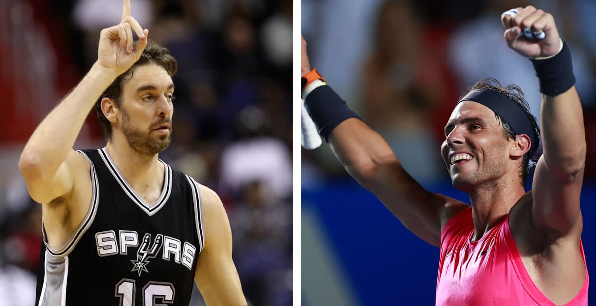 El Basquetbolista en retiro Pau Gasol y el tenista Rafael Nadal iniciaron una campaña en plena pandemia por el coronavirus para recaudar fondos y ayudar a las personas más afectadas.