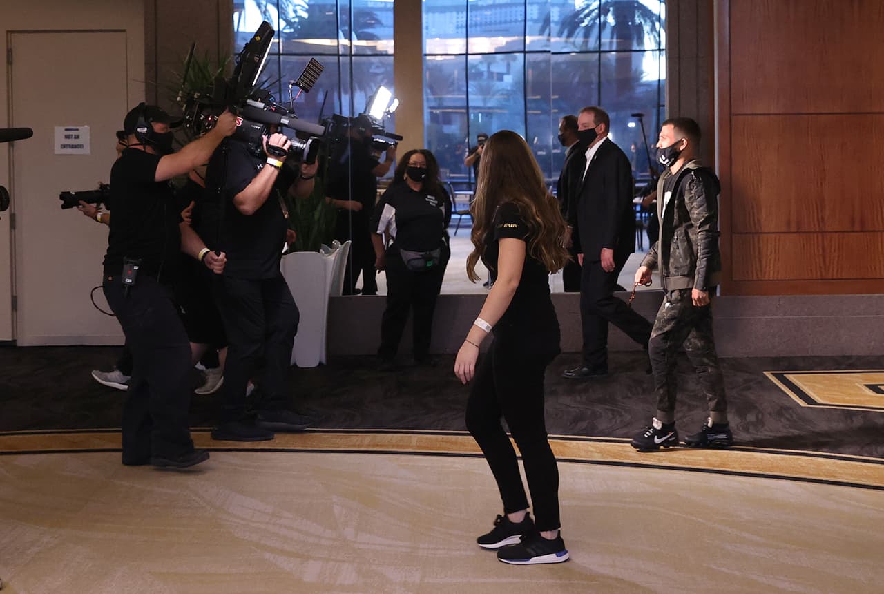 Así se vivieron los instantes previos al combate por la unificación de los títulos CMB, AMB, OMB y FIB.