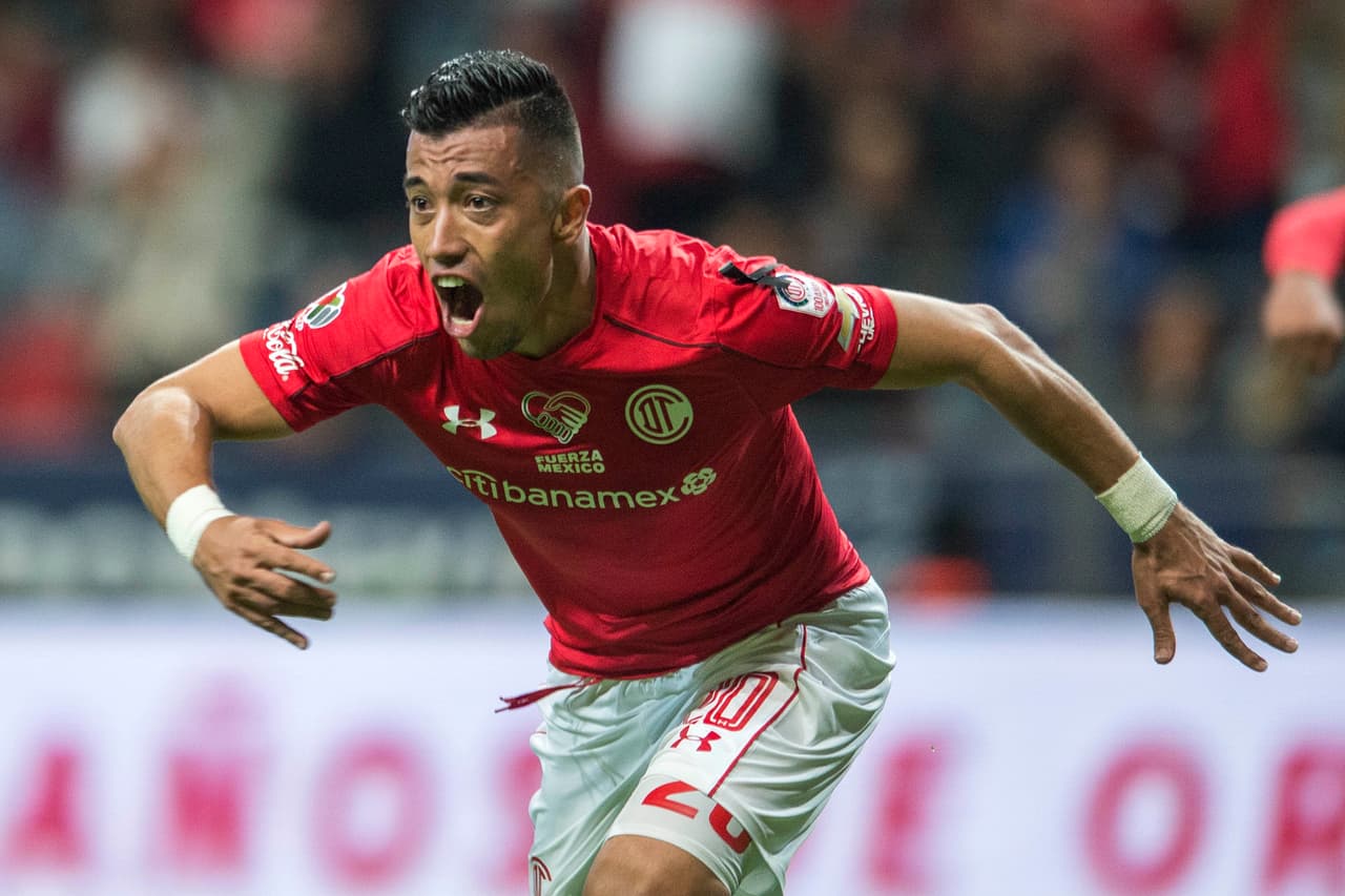 El grito eufórico de Fernando Uribe tras anotar el tanto del triunfo ante Pumas.