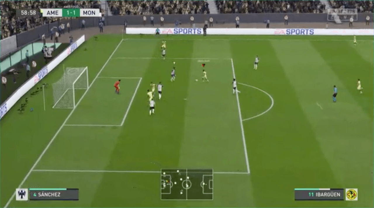 Rayados de Monterrey impuso condiciones, marcó el ritmo del juego y fue contundente ante unas Águilas del América que descuidaron la zona defensiva.