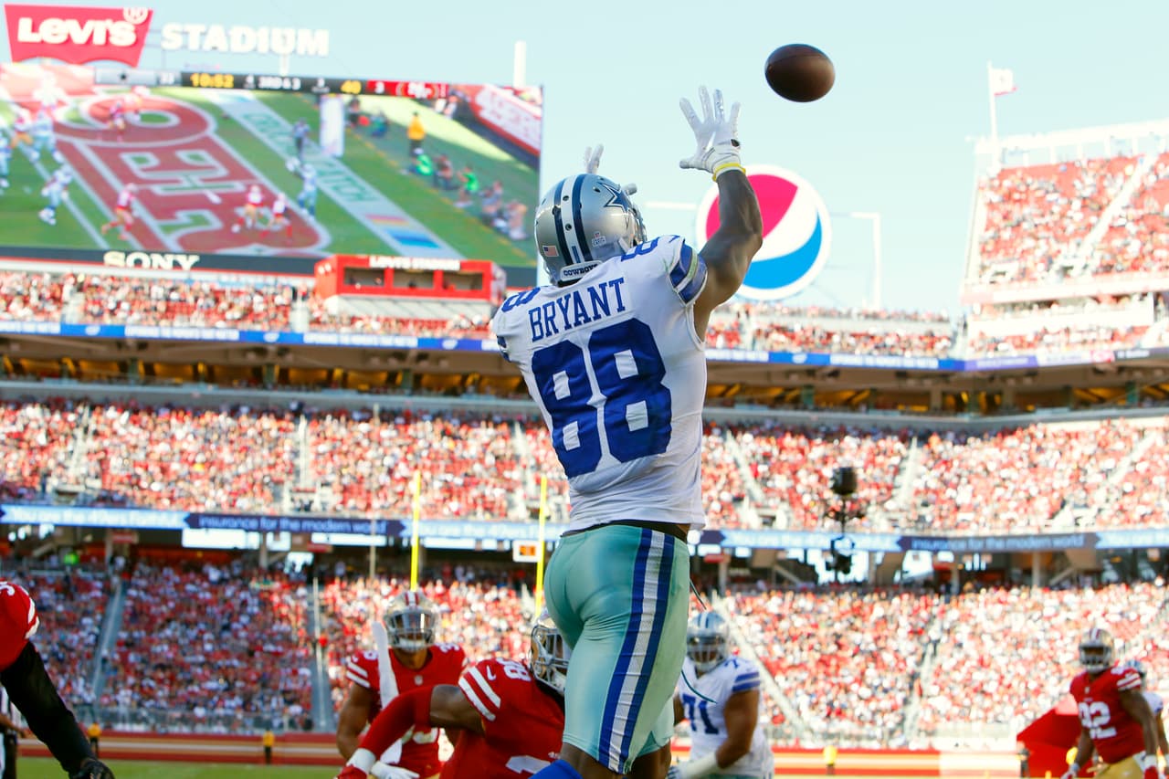 Los Patriots podrían juntar a Tom Brady y Dez Bryant por la necesidad de un WR en New England.