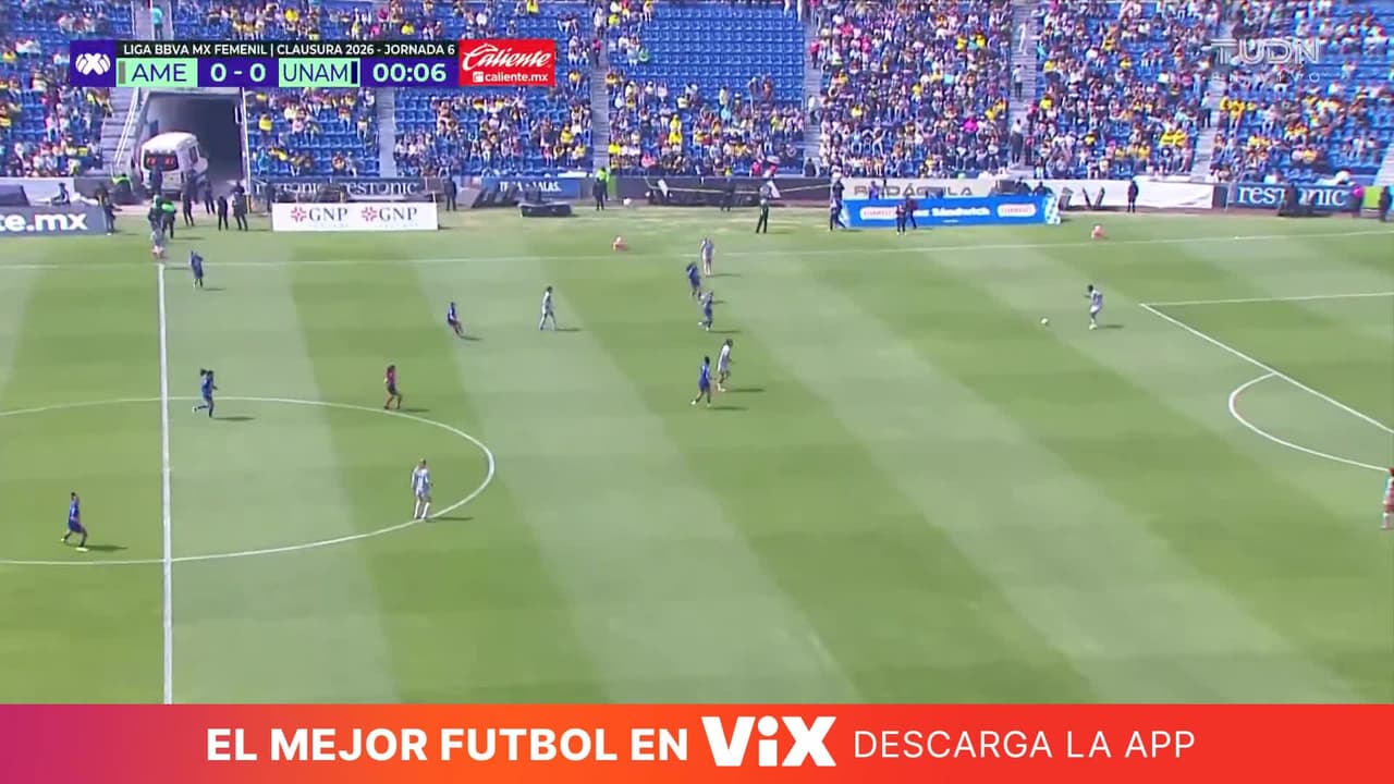 ¡Inicia la transmisión! América vs Pumas de la Liga MX Femenil en directo