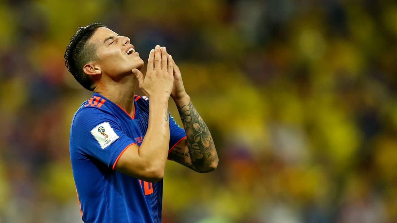 James Rodríguez tuvo un diagnóstico errado y por eso recayó de su lesión