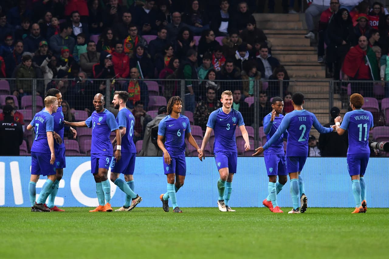 Remate de pierna derecha en el área tras pase de De Ligt, para hundir aún más al equipo de Cristiano.