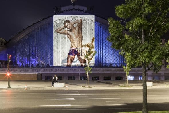 El delantero portugués lanzó su linea de ropa llamada, 'CR7 Underwear', en las principales ciudades del mundo.