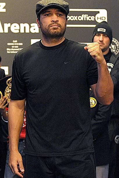 El boricua John Ruiz pesó nueve más, al registrar 231 libras.