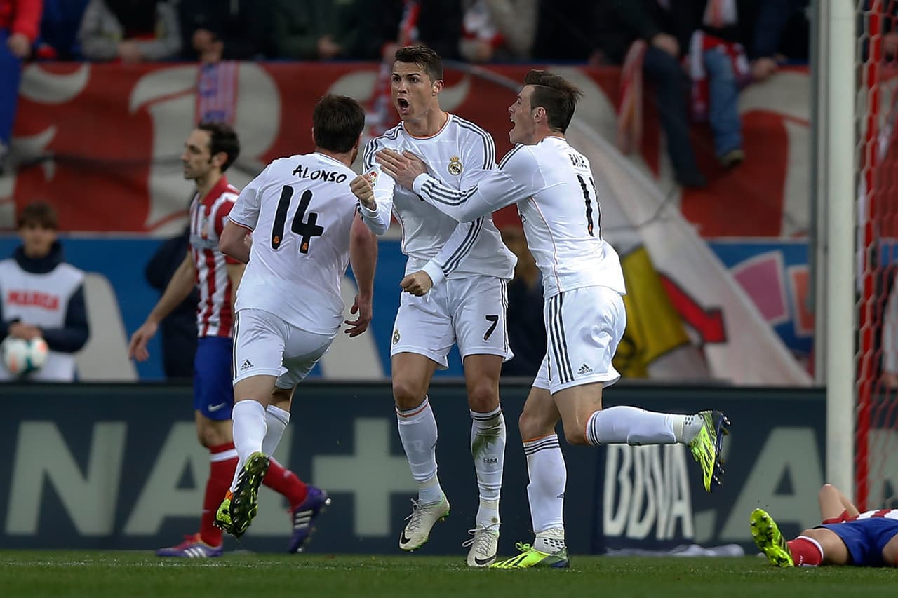 El 02/03/2014 Cristiano volvió a pisar el terreno del Calderón por La Liga, partido que finalizó en empate 2-2 y en el que el portugués volvió a marcar. Lo hizo de penal.