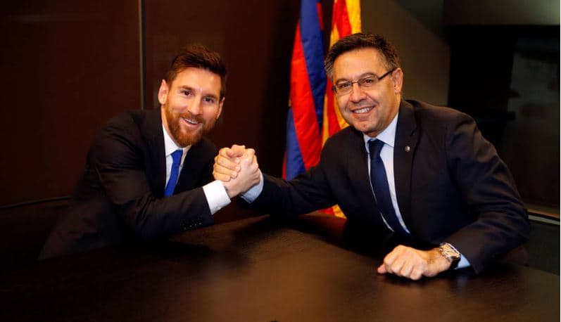 Bartomeu: "Messi me dijo que debíamos hacer esta rebaja"