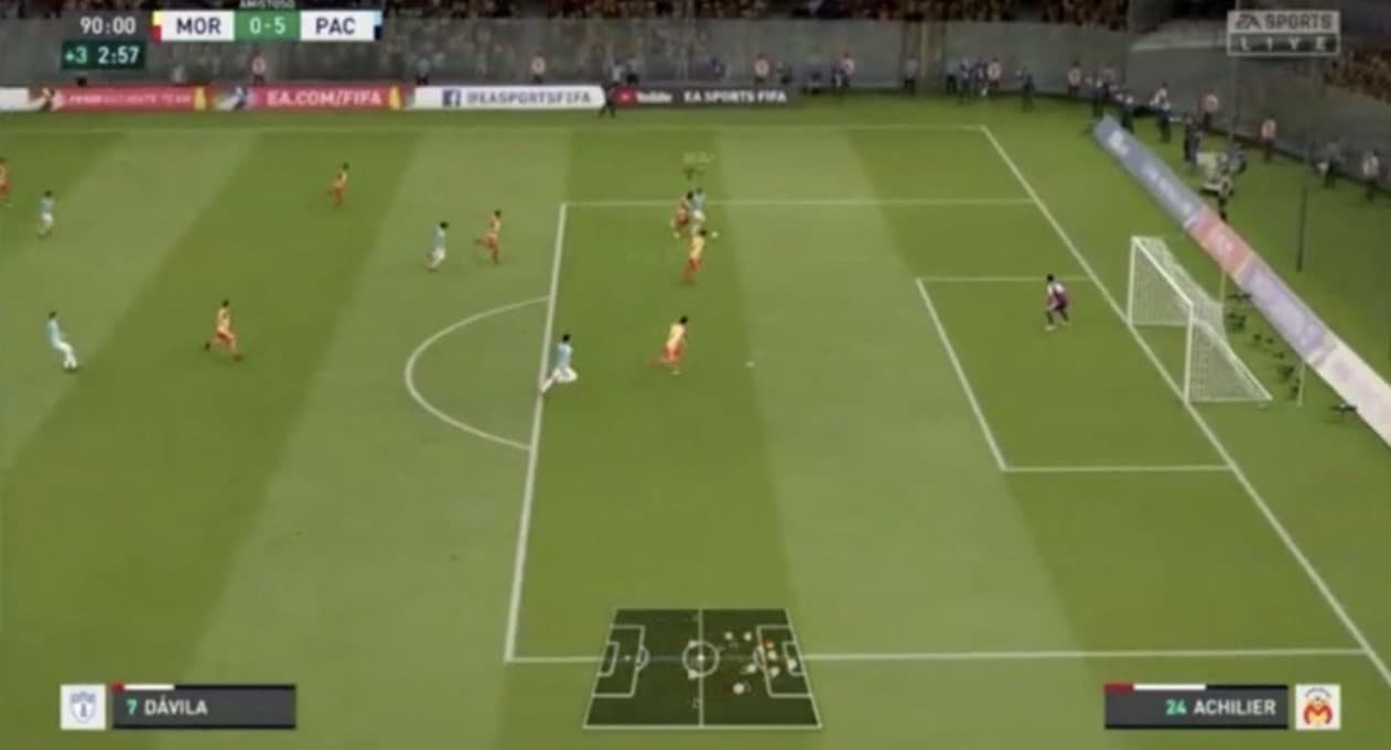 Con una contundente goleada por parte de Kevin Álvarez, el Pachuca consigue los tres puntos y el liderato de la eLiga MX.