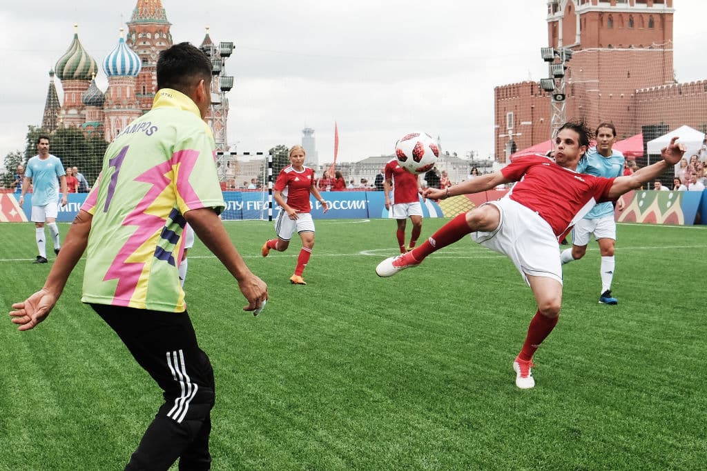 Vale la pena recordar que Jorge Campos también fue jugador de campo como profesional.