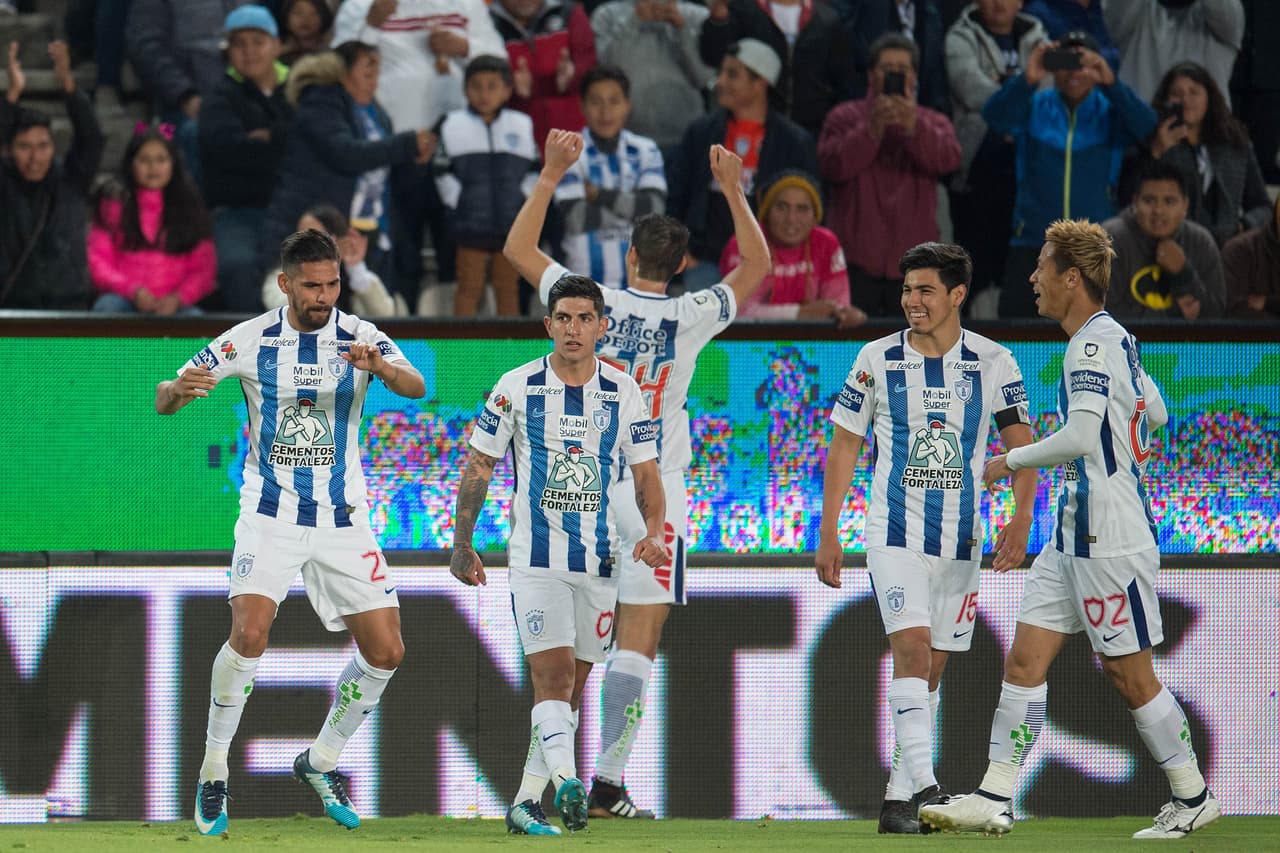 Franco Jara abrió el marcador al minuto 33 con remate de cabeza tras un tiro de esquina.