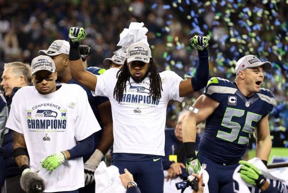 La afición de los Seahawks aclaman a su esquinero estrella, Richard Sherman, y estas imágenes demuestran el por qué. Disfruta lo mejor de él en la temporada 2013.