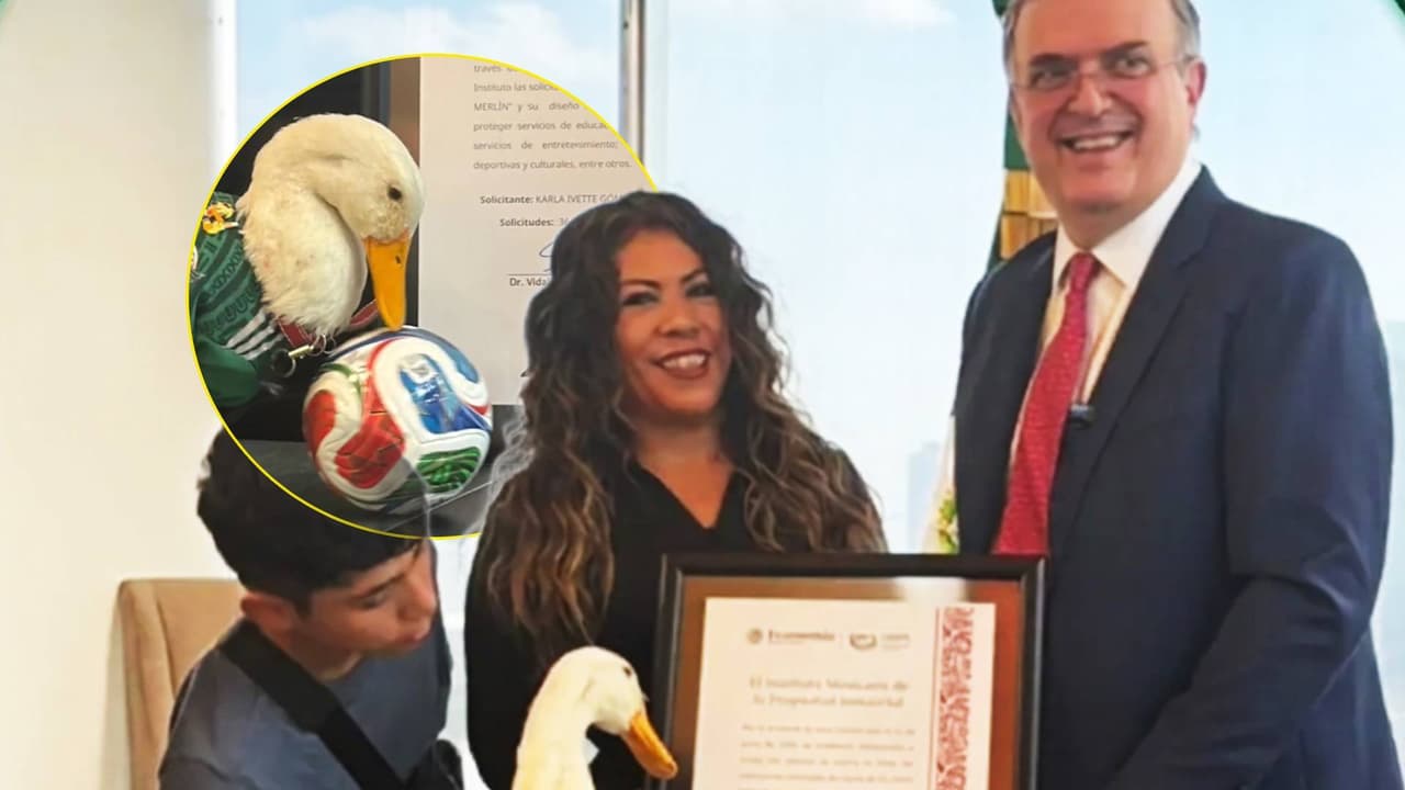 Pato Merlín queda registrado por derechos de imagen tras su fama en el Mundial 2026