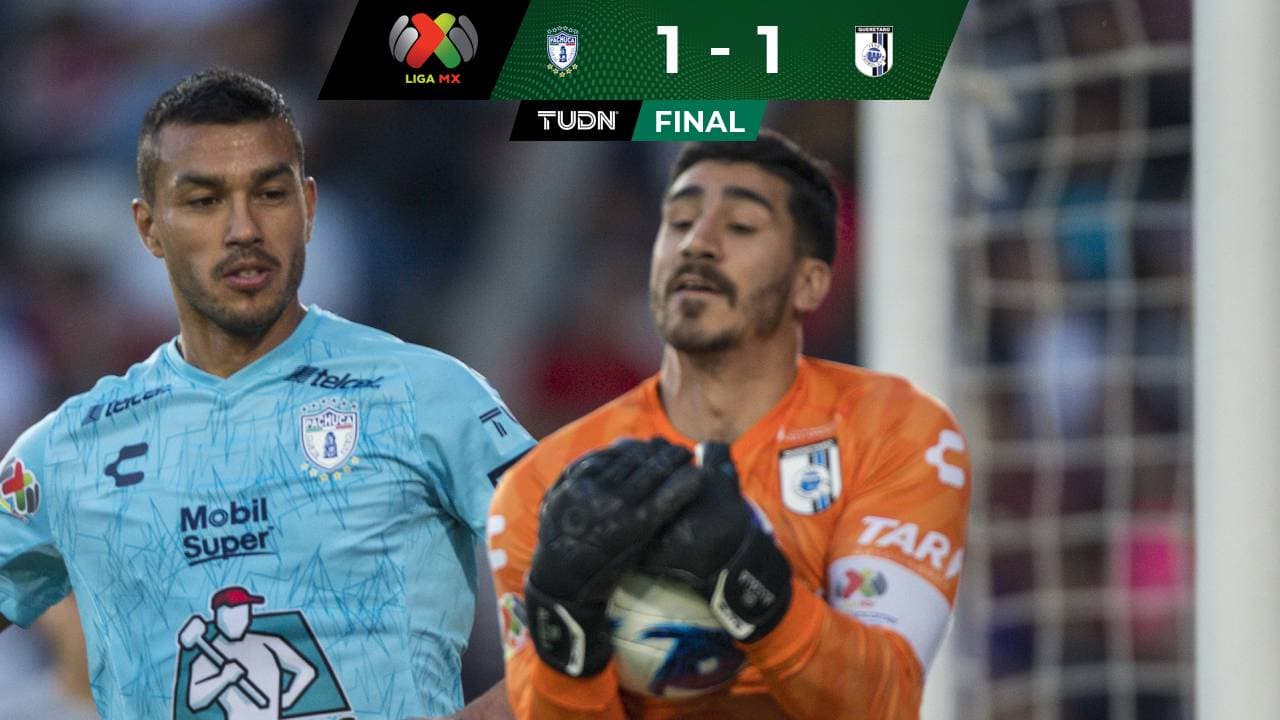 ¡Cardiaco! Con gol de último minuto, Querétaro empata al Pachuca