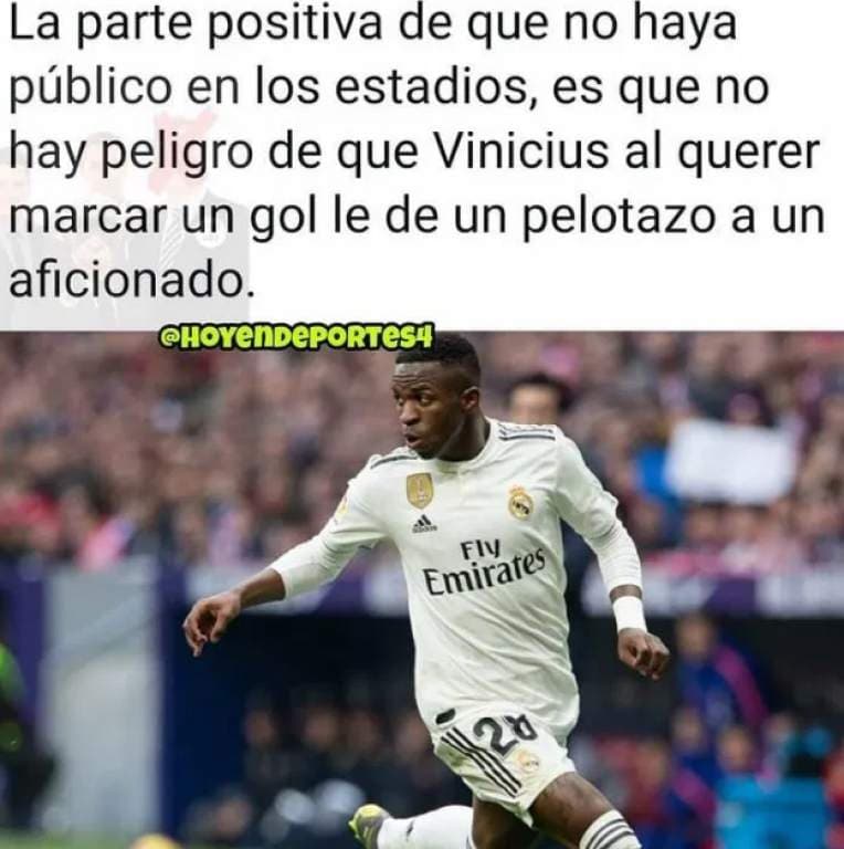 Los memes de la victoria del Real Madrid sobre Sevilla | Vinicius protagonizó el cotorreo en redes sociales luego de que provocara el autogol de la victoria.