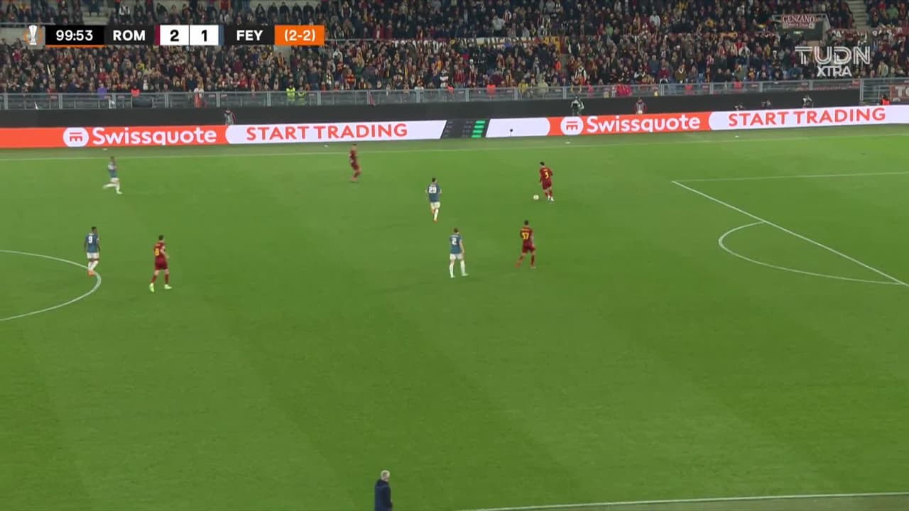 ¡GOL!  anota para AS Roma. Stephan El Shaarawy