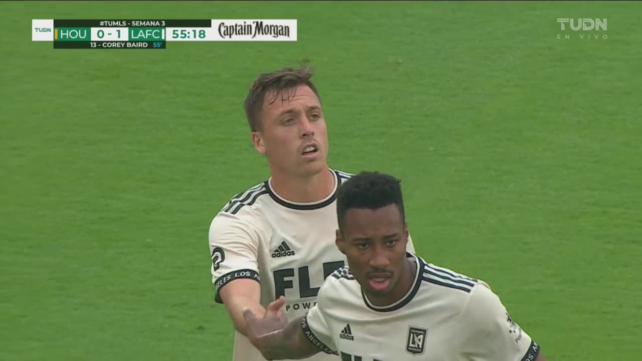 ¡Sí cuenta! Baird pone en ventaja 0-1 al LAFC sobre Dynamo