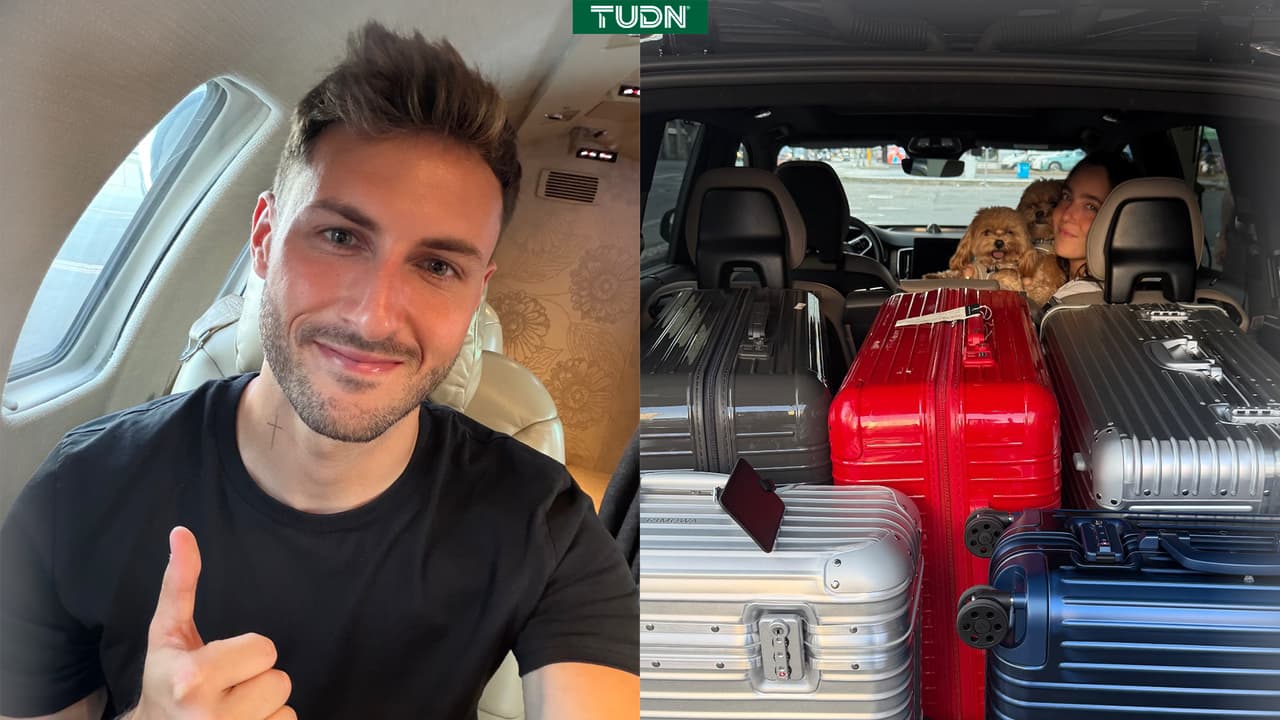 Santi Gimenez, ya está en Portugal para cerrar su pase del Milan a Porto
