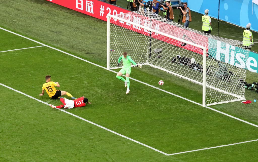 162.- Thomas Meunier (Bélgica) a los 4 minutos por el tercer lugar. Bélgica 1-0 Inglaterra.