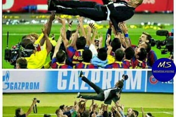 Las bromas no se hicieron esperar tras el título que obtuvo el Barcelona de la MSN con burlas para la Juventus, Real Madrid y hasta Cristiano Ronaldo.