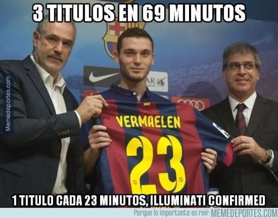 Las bromas no se hicieron esperar tras el título que obtuvo el Barcelona de la MSN con burlas para la Juventus, Real Madrid y hasta Cristiano Ronaldo.