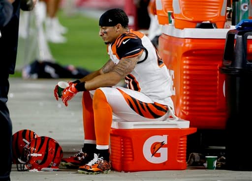 Los Cardinals salieron avantes en Domingo por la Noche al batir en el último momento a los Bengals 34-31. Acá las mejores tomas del partido.