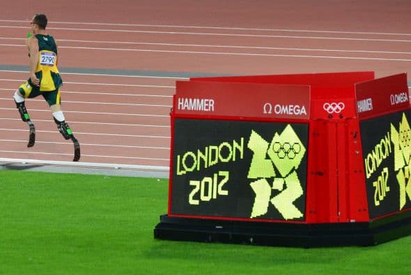 Los juegos de Londres fueron la vindicación deportiva para Pistorius, que por fin pudo competir en la máxima justa deportiva.