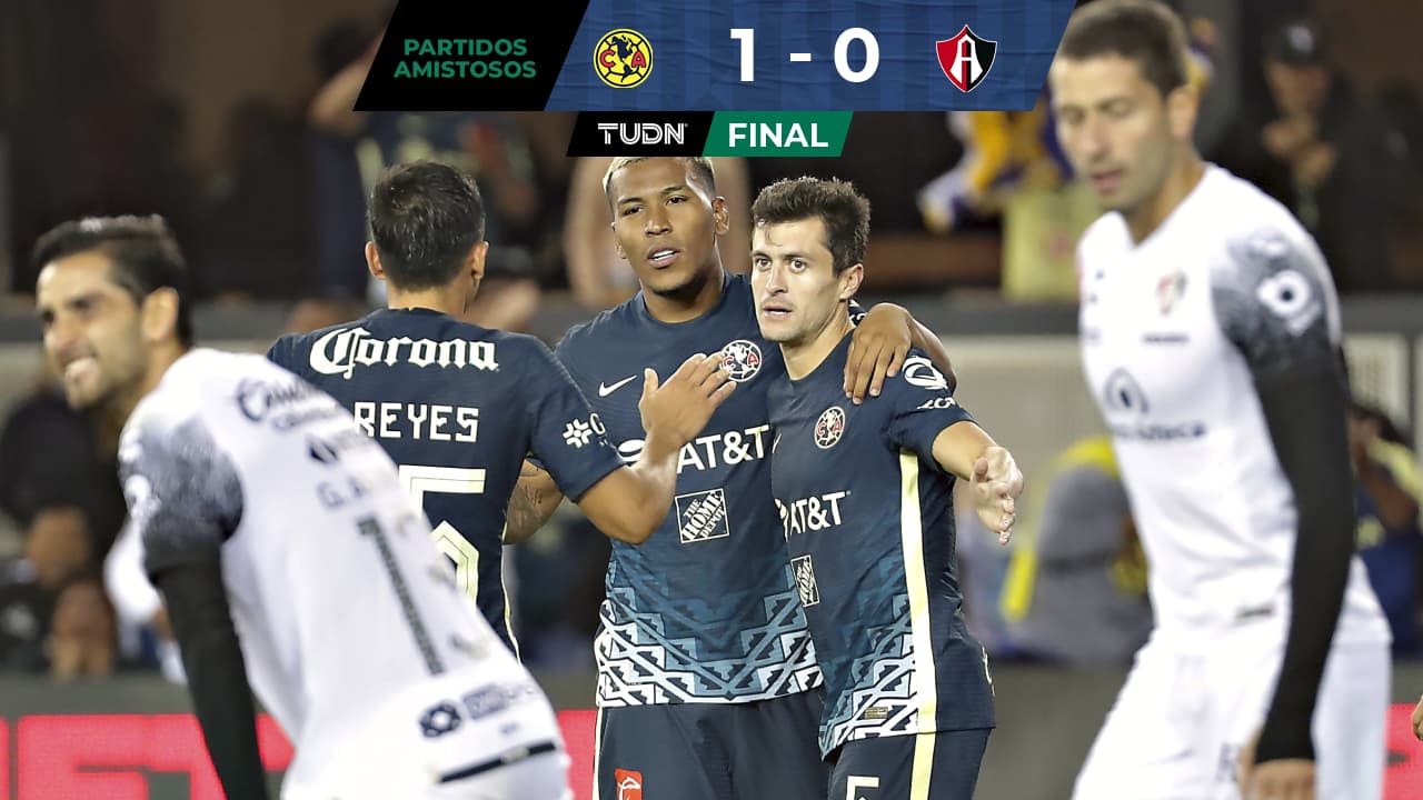 Con gol de Madrigal, América suma segundo triunfo en el Tour Águila