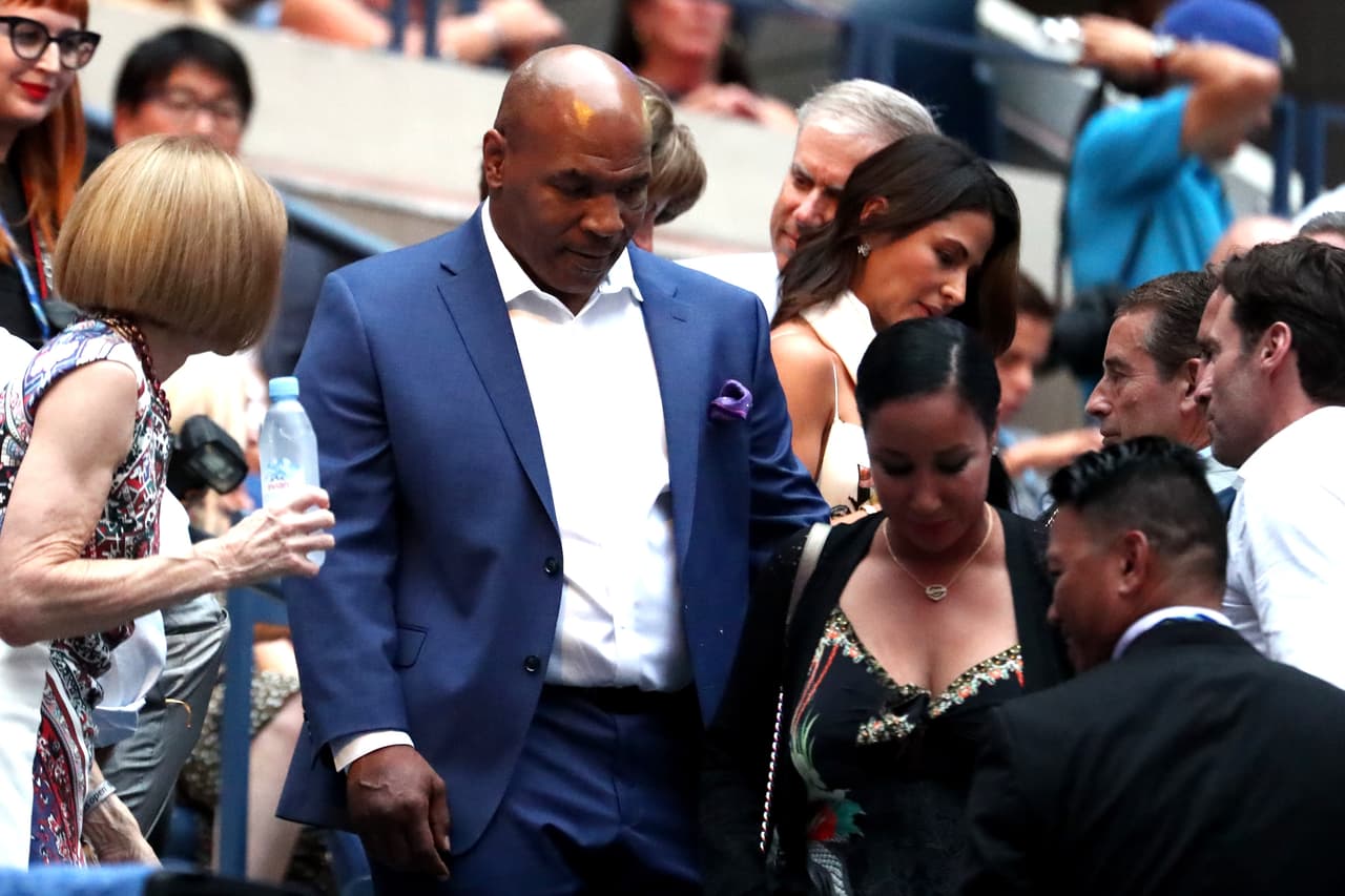 El excampeón mundial de peso completo del boxeo, Mike Tyson.