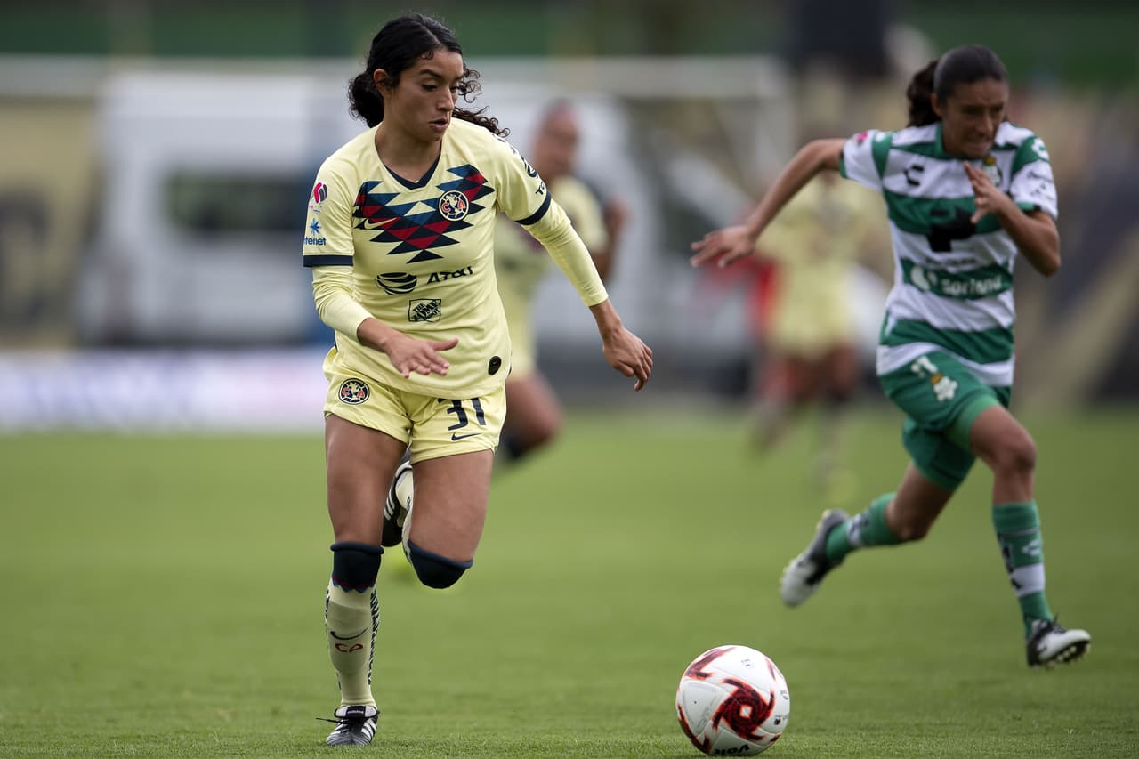 ¡Partidazo en Coapa! Duelo de poder a poder entre el América y las Guerreras del Santos Femenil que nos deleitó con una feria de goles.