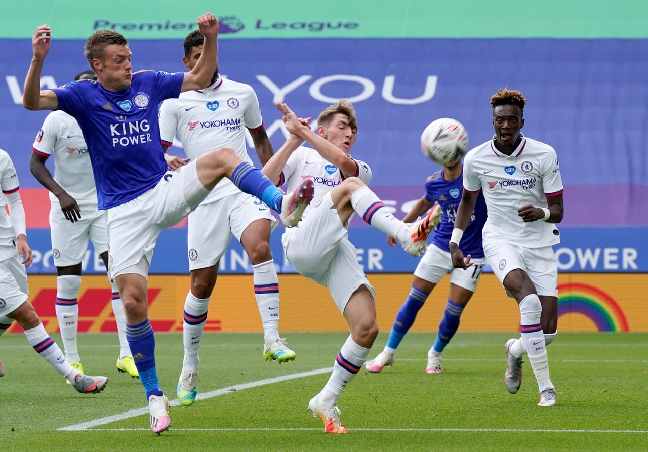 Al segundo tiempo el Chelsea salió a comerse al Leicester desde el primer minuto.