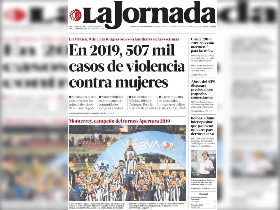 Las portadas de la prensa mexicana reaccionan a la Gran Final del futbol mexicano que vio a Rayados coronarse desde los 11 pasos.