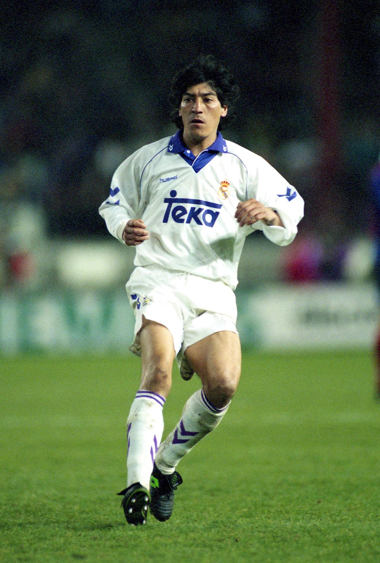 El goleador chileno Iván Zamorano tuvo una prolífica carrera en Europa con el Sevilla, el Real Madrid y el Inter de Milán.