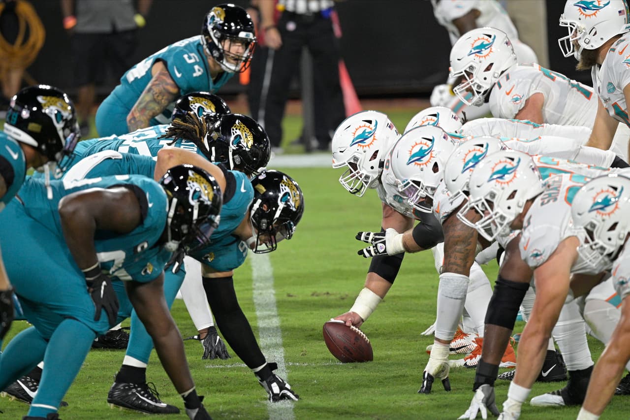 Ryan Fitzpatrick encabeza la paliza 31-13 sobre los Jacksonville Jaguars y los Dolphins consiguen su primer victoria de la campaña.