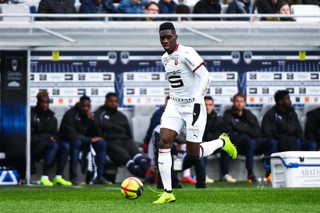 5. Ismaila Sarr (Rennes): ha sufrido una falta cada 26.6 minutos.