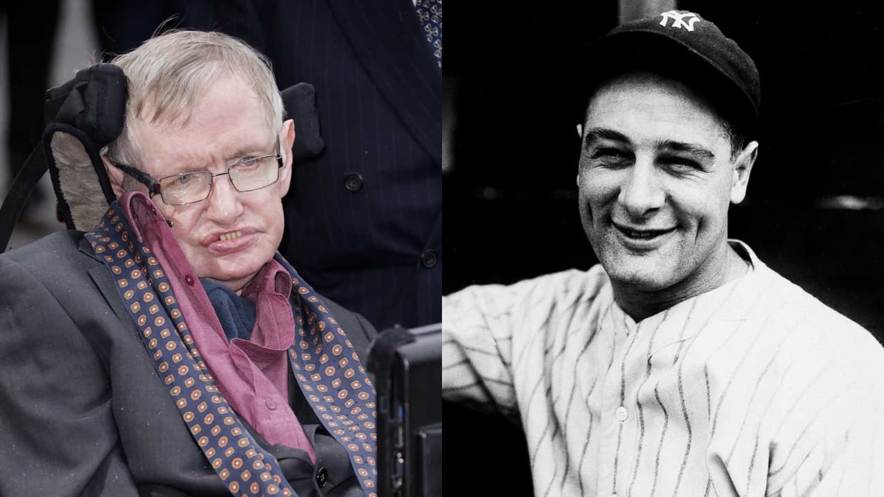 El 'síndrome de Lou Gehrig': la enfermedad que padeció Stephen Hawking y se conoció por el béisbol