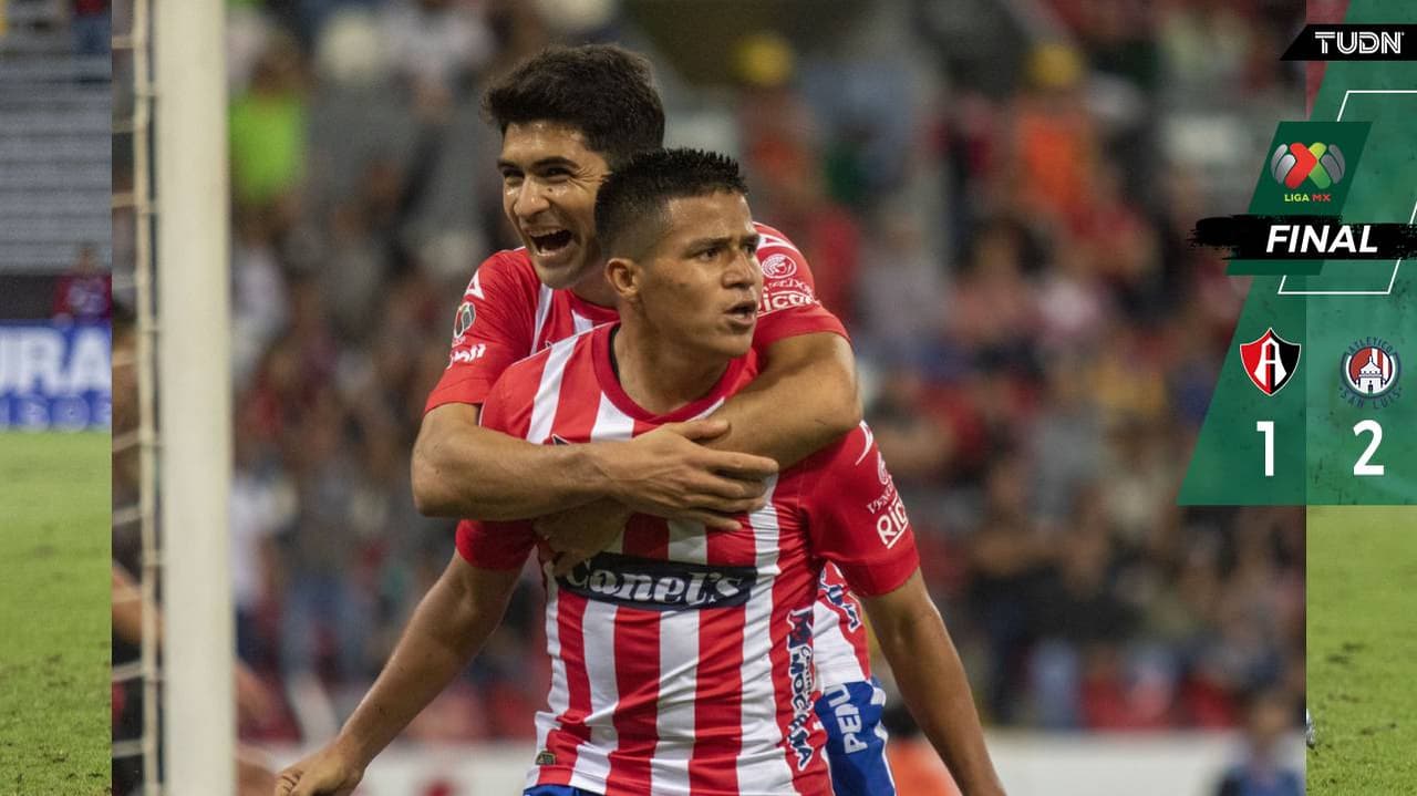Con gol de último minuto, San Luis le complica al Atlas la Liguilla