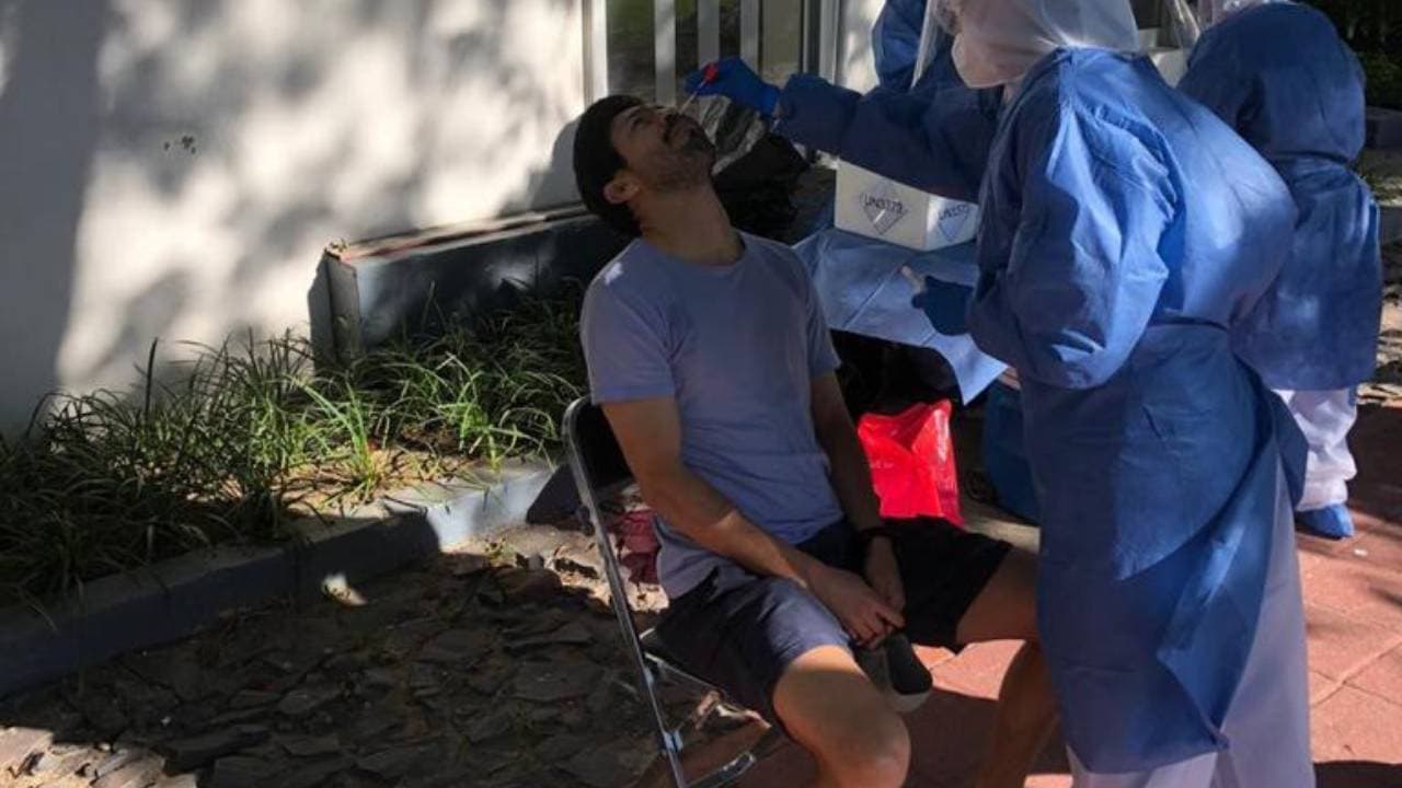 Realizaron pruebas para la detección del coronavirus a jugadores del primer equipo varonil, cuerpo técnico, staff y directiva.