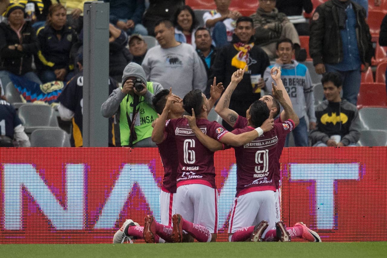 Sexta anotación de Sepúlveda en esta temporada y el cuarto en la Liga MX 17/18.