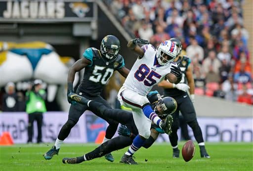 Los Bills fueron sorprendidos por los Jaguars en Londres 34-31. Checa las mejores tomas de este juego de Serie Internacional.