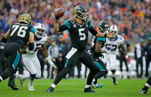 Los Bills fueron sorprendidos por los Jaguars en Londres 34-31. Checa las mejores tomas de este juego de Serie Internacional.