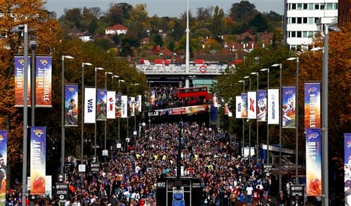 Los Bills fueron sorprendidos por los Jaguars en Londres 34-31. Checa las mejores tomas de este juego de Serie Internacional.