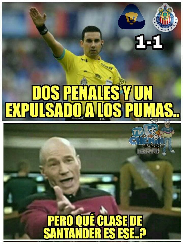 Los llamados equips grandes protagonizan los memes de la Jornada 9 en el Clausura 2018.