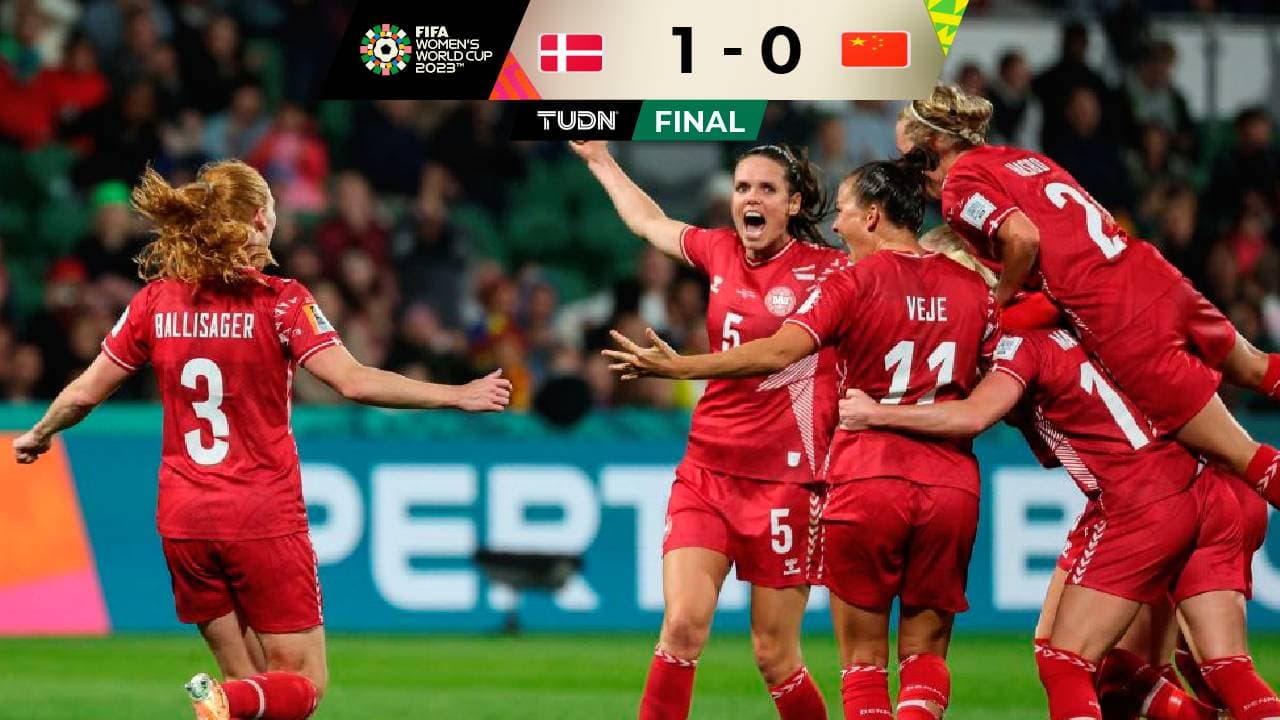 Dinamarca logra agónica victoria sobre China en el Mundial Femenil 2023 