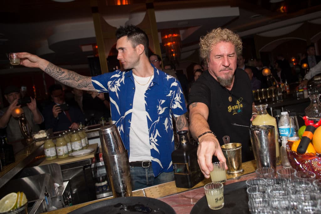 El cantante de Maroon 5 y el de Van Halen se unieron para darle vida a ‘Santo Mezquila’, una fusión entre tequila y mezcal. Se lanzó en 2017 y su costo es de $55 dólares.